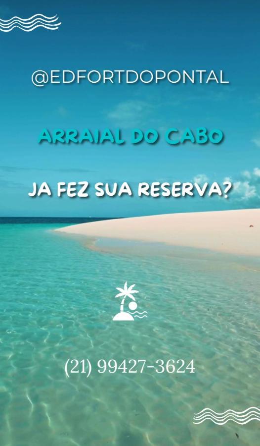 Apartamento Fort Do Pontal - Apto Na Praia Grande - Arraial Do Cabo Rj Exterior foto